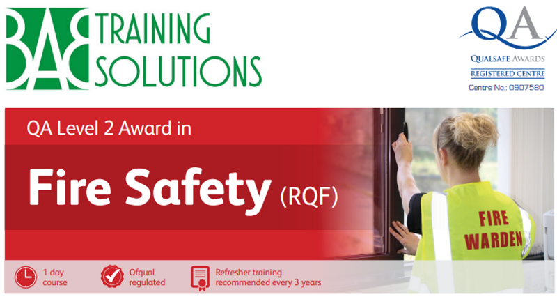 Fire Safety Rqf Level 2 By Bab Business Group 