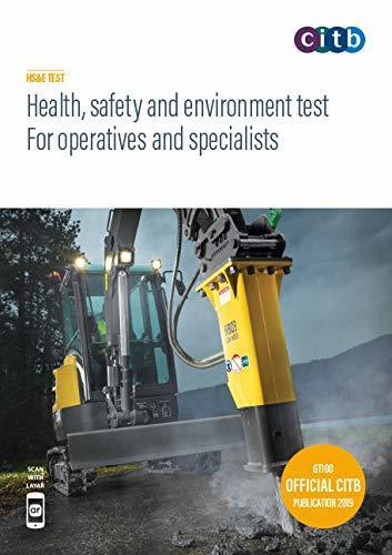 Health, Safety, Environment Test For Operatives and Specialists book by CITB